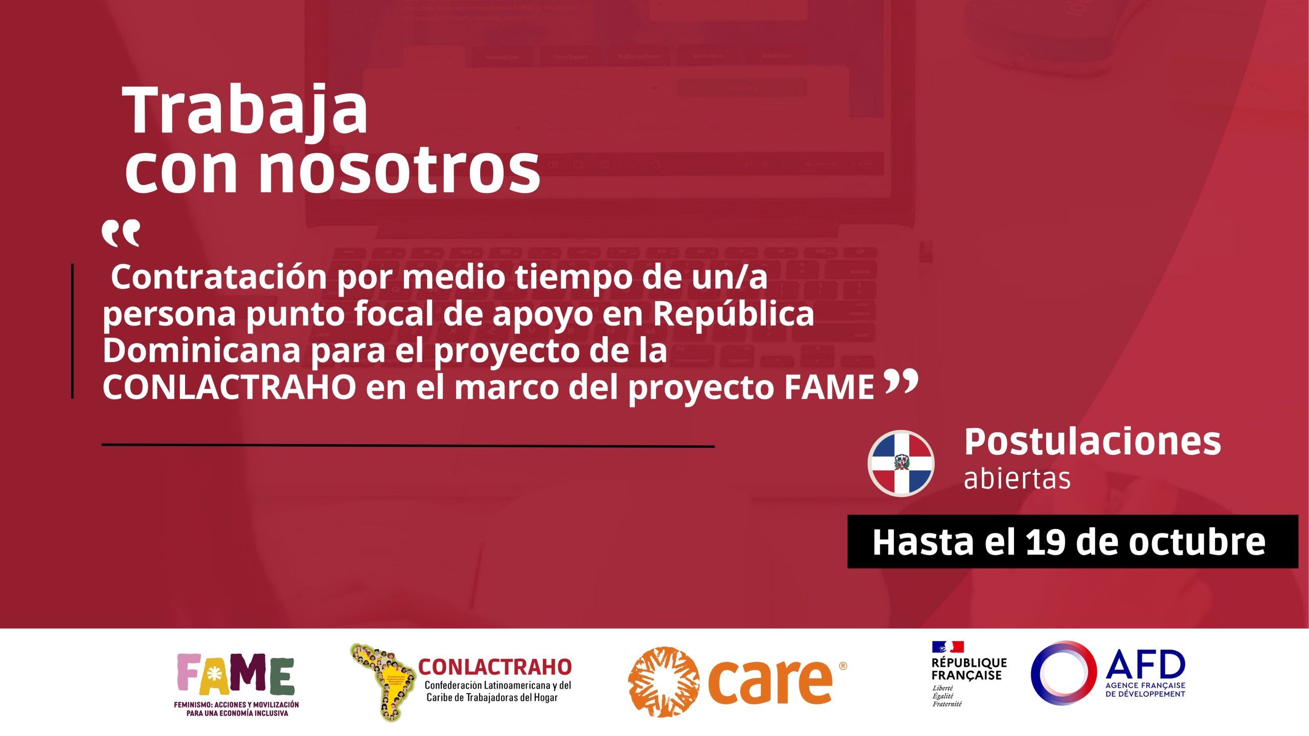 Trabaja con Nosotras