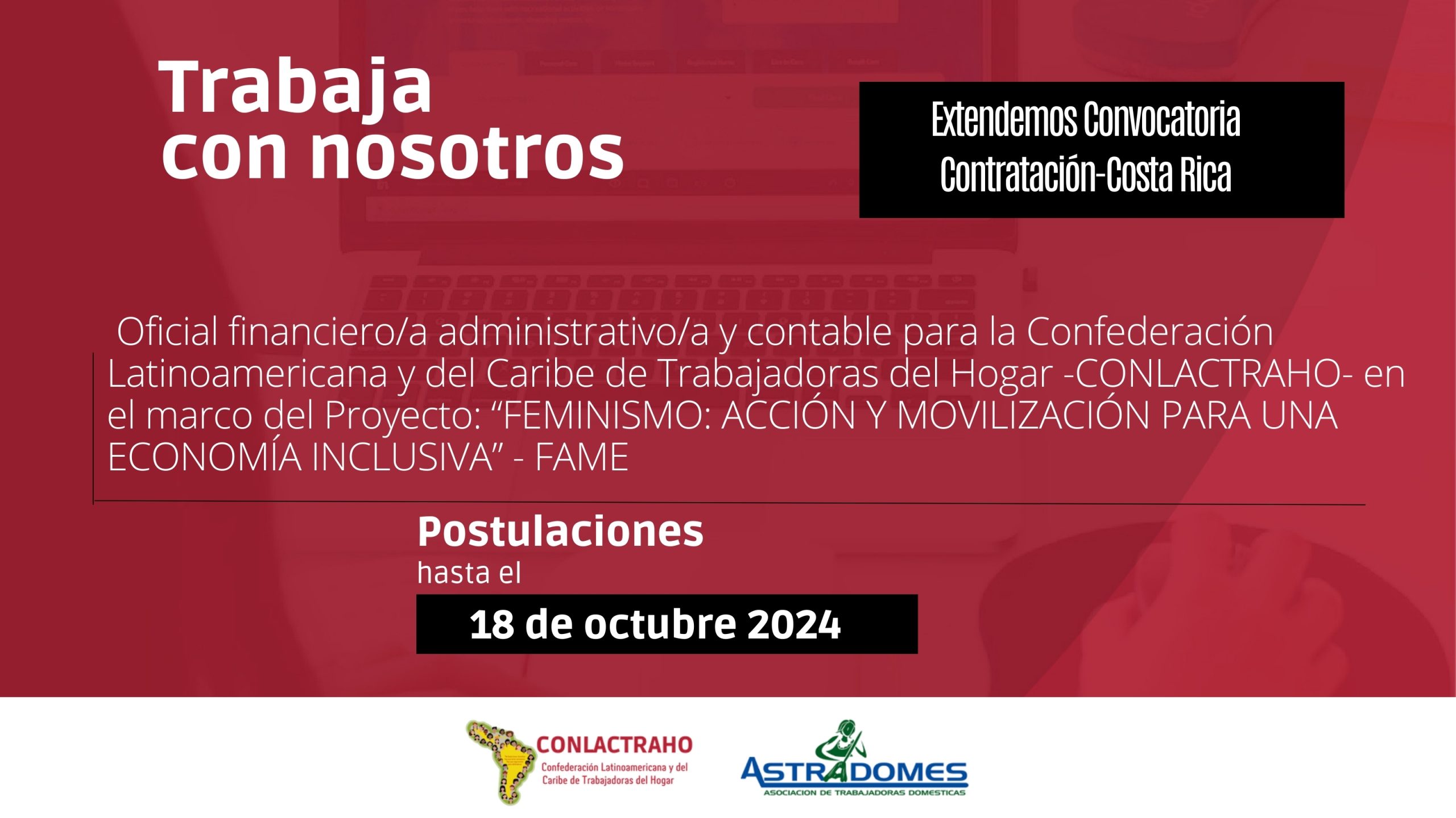 Trabaja con nosotros